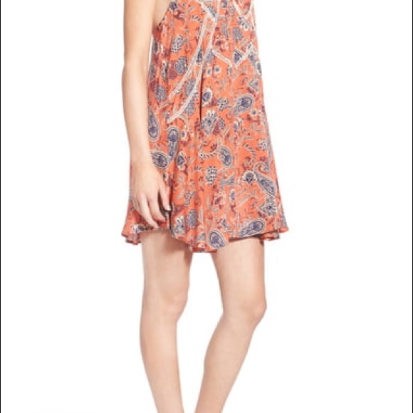 Nordstrom’s-Sun & Shadow Print Racerback Dress - Picture 2 of 6